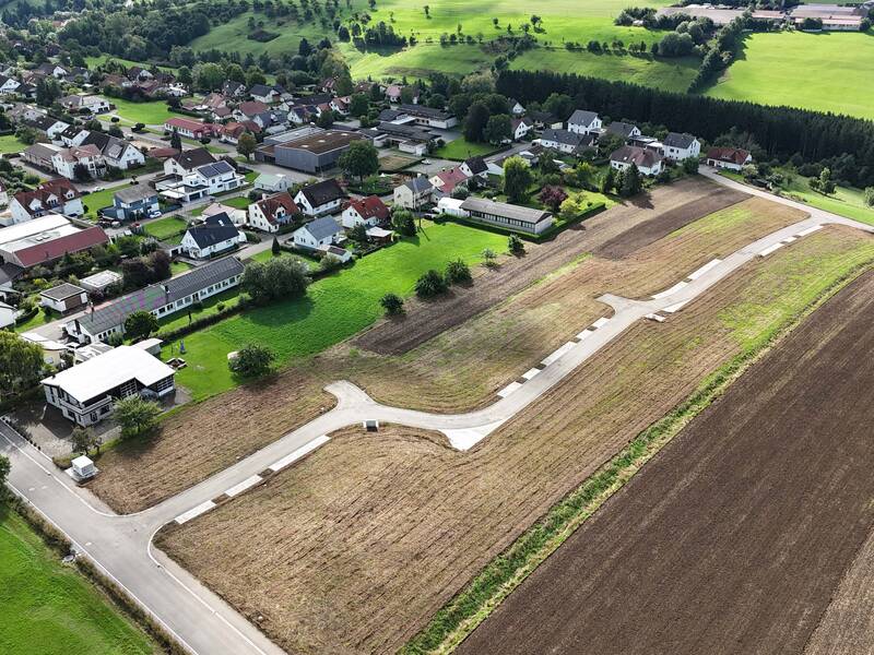 Themenbild Bodenrichtwerte, Blick auf das Aixheimer Neubaugebiet Lindengasse II