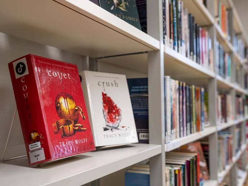 Bücher im Regal