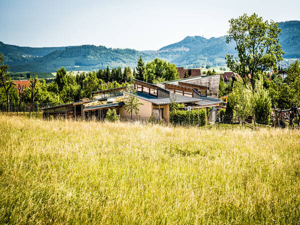 Blick auf die Kita Arche Aldingen