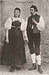 Bewohner in Tracht Bewohner in Tracht